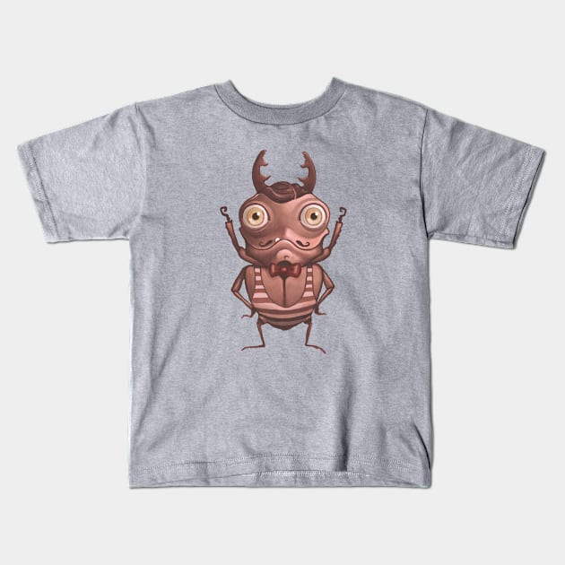 Goliath Kids T-Shirt by dviart